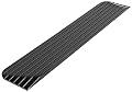 ZOTORUN Rubber Threshold Ramp 1" Rise Heavy Duty Curb Ramp Wheelchair Ramp Used for Thresholds, Doorways and Bathroom Black
