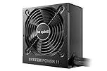 be quiet! System Power 11 450W Power Supply, ATX 3.1 PSU, With Support For PCIe 5.1 GPUs, Temperature-Controlled 120mm Quality Fan, Strong 12V-Rail, DC-to-DC Technology, 80 PLUS® Bronze Efficiency