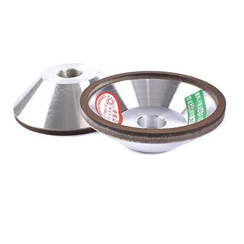 4 Inch Resin Bonded Cup Diamond Grinding Wheel With 20mm Bore For Glass Tiles Grinding And Chamfer 150#