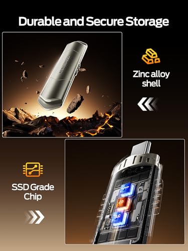 Libérer de l'espace iPhone 15 avec ce SSD externe 256 Go USB C - 5