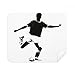 Physical Education Football Shot Cleaning Cloth Screen Cleaner 2pcs Suede Fabric