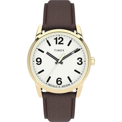 Image of TIMEX Easy Reader Classic White Round Dial Analog Men's Watch - TW2U71500UJ
