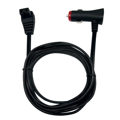 Cable de alimentación CC de 12 V/24 V para refrigerador de coche, frigorífico, congelador, compatible con enchufe de encendedor de cigarrillos de 12 voltios, compresor portátil