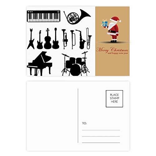 Cartes postales Père Noël lot de 20 de la marque Sax pour correspondance festive