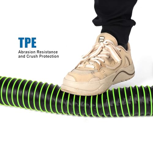 Image of 15FT RV Sewer Hose with Bayonet Fittings and 4-in-1 Adapter Elbow | EXTREME Heavy Duty 24 Mil, TPE Material, Abrasion Resistance and Crush Protection