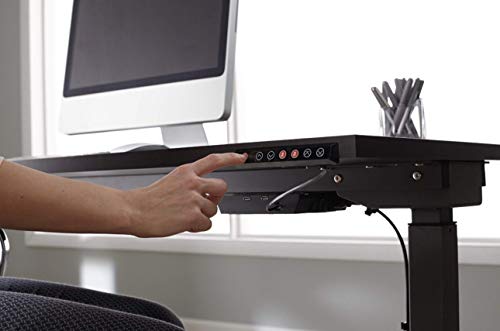 Image of Realspace Magellan Performance Electric 60 inch W Height-Adjustable Standing Desk, Cherry