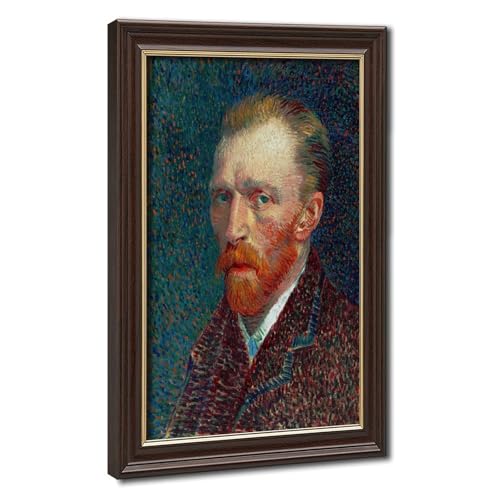 Impression toile autoportrait de Van Gogh 40,6x61 cm pour habiller un mur vide