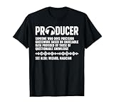 Producer Definition Music Producer Beat Maker T-Shirt