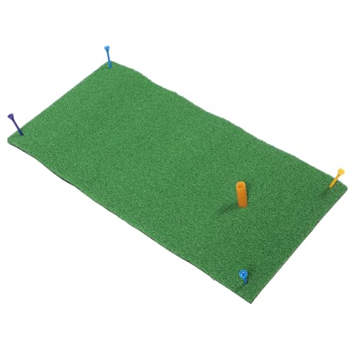SUPVOX 1 Set Golf Practice Swing Mat Indoor Golf Game Mat for Hitting Putting Practice
