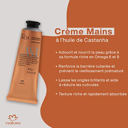Castanha nourishing hand cream - Natura Ekos - 75g - Afbeelding 3