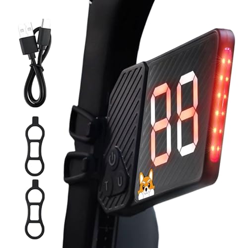 Accessoire de cyclisme rechargeable haute visibilité avec support de fixation
