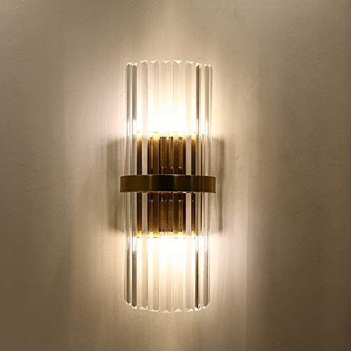 Aplique de pared de cristal posmoderno para dormitorio y salón moderno 1