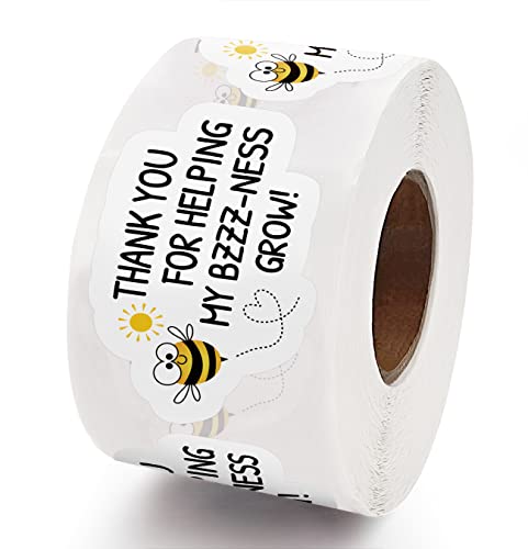 Calyders 500 Stück Dankesaufkleber V-011