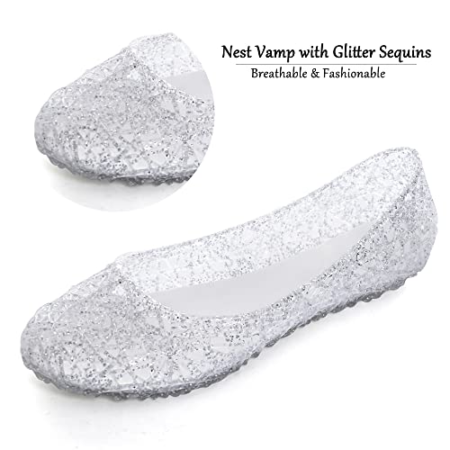 Image of Dear Time Women Flat Heel Summer Beach Jelly Shoes