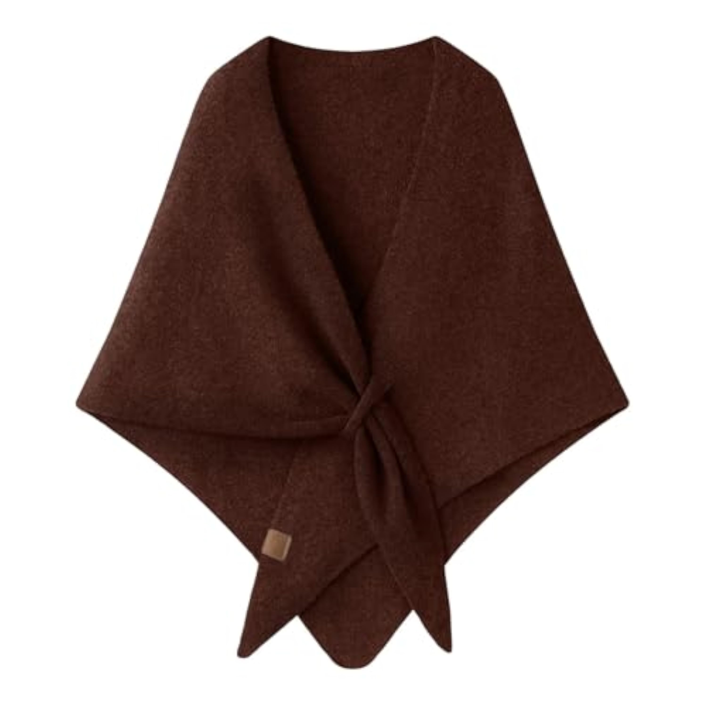 Genérico Pashmina Bufanda Mujer Chales de Punto Elegante Sólido Bufandas Triangular Invierno Capa Cardigan Cálido y Confortable Accesorio de Ropa Otoño (Coffee-a, One Size) Genérico Pashmina Bufanda Mujer Chales de Punto Elegante Sólido Bufandas Triangular Invierno Capa Cardigan Cálido y Confortable Accesorio de Ropa Otoño (Coffee-a, One Size)