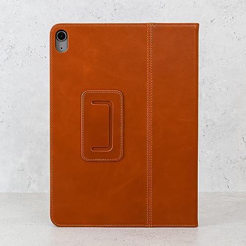 Casemade Real Leather Case Compatible with iPad 11th Gen 2025 / 10th Gen (2022), Full-Grain Leather Cover, Auto Sleep/Wake - Image 2