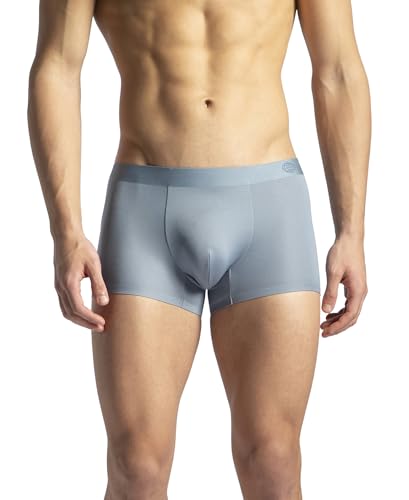 Image of Jockey IC45 Men's Texcelight Microfiber Elastane Stretch Seamfree Bonded Tech Solid Trunk with Internal Breathable Mesh