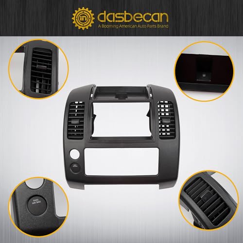 Dasbecan Center Instrument Dash Console Panel Bezel Cover Trim Compatible with Compatible with Nissan Frontier 2005-2020 OE# 68259-ZP16C 68259ZP16C by Dasbecan - Image 4