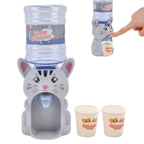 Mini Distributeur d'eau, Miniature de Fontaine à Boire de Distributeur Mignon pour la Fontaine à Boire de Machine à Eau d'animal de Maison de Jeu pour la...