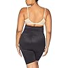 Naomi and Nicole Women's Plus-Size Unbelievable Comfort Hi Waist Thigh Slimmer Shapewear, Black, 5X