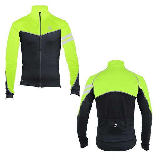 Veste Homme Primal Europe Hiviz Fusion coupe course coupe-vent thermique vélo route