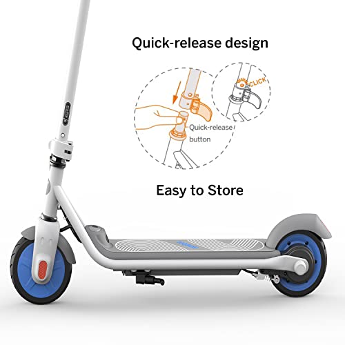 Segway Ninebot Zing C9 Ekickscooter, Electric Kick Scooter For Kids, Teens, Boys And Girls, Lightweight And Foldable, Blue #TOP3