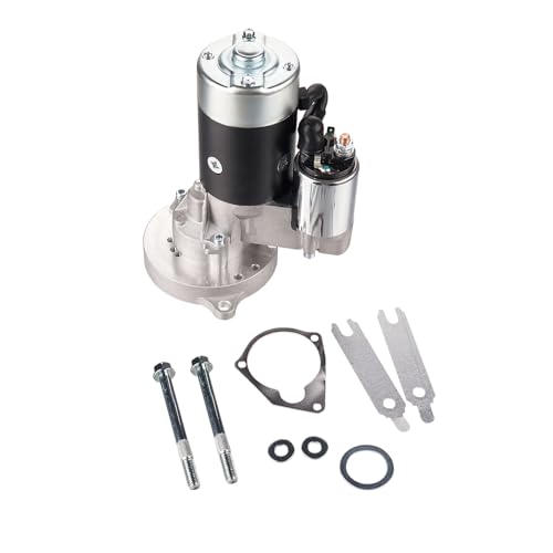 3HP High Torque Mini Starter Compatible con Ford SBF BBF FE 260-460 V8 (260,289,302,351W,351C,400,429,460) Transmisión Automática/Manual miniatura 3