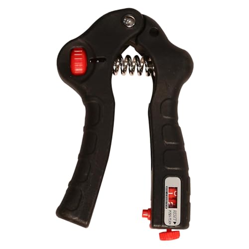 Image of USI UNIVERSAL Hand Gripper, Adjustable Meter Hand Grip Strengthener, 800HGC Heavy Metal Adjustable Hand Grip With Counter, Adjustable Tension (10-30 Kg), 2 Digit Reset Counter 0-99
