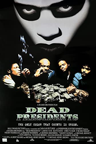 DEAD PRESIDENTS MOVIE POSTER 2 Sided ORIGINAL FINAL ROLLED 27x40 LARENZ TATE