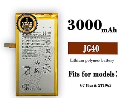 Image of JG40 Battery for Motorola G7 Plus XT1965 Battery with 1 Year Warranty**** (X31)