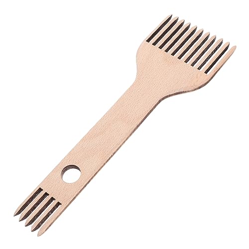 ERINGOGO Weaving Tool for Handcraft Loom Comb Double-Ended Weaving Comb Tapestry Machine