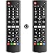 (Pack of 2) Universal Remote for LG Smart TV, Compatible with All LG TV Remote Control LCD LED OLED UHD HDTV 3D 4K Smart TV Models, Replacement Remote with Netflix Amazon Shortcuts Key