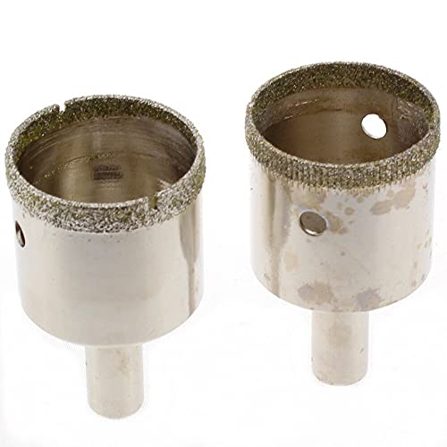 Brocas de diamante 2 piezas 28 mm para vidrio y piedra miniatura 1