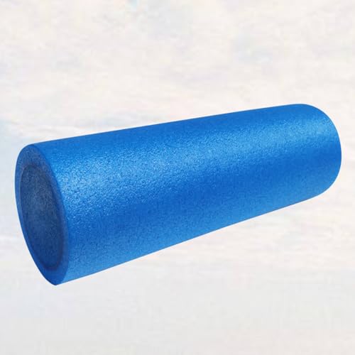 Rodillo de espuma para yoga y pilates, cilindro sólido de masaje y entrenamiento de equilibrio, 30 x 15 cm, color azul miniatura 7