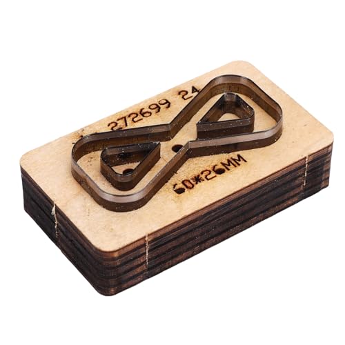 Troquel de cuero para personalizar carteras y cinturones con diseños de pajarita 7