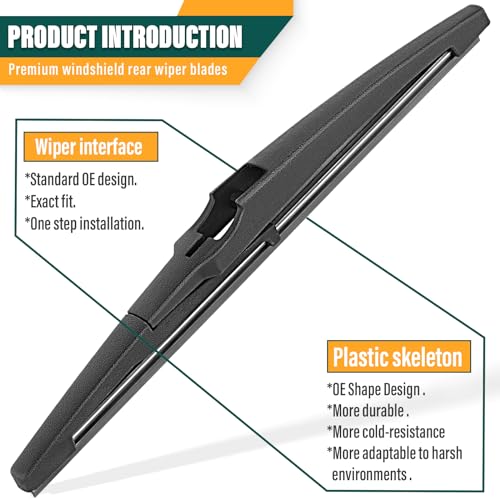 Image of Windshield Wiper Blades Replacement for Chevy Chevrolet Spark 2016-2021