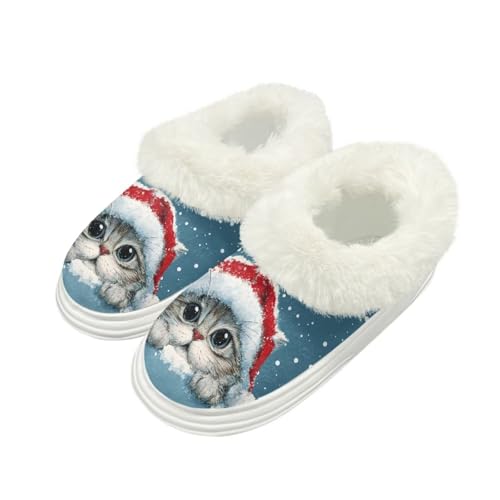 Fuzzy Polar Fleece Shoes for Woman Comfy House Slippers 5.5-11