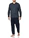 Produktbild CALIDA Herren Relax Imprint 1 Bündchen Pyjamaset, Parisian Blue, 46-48