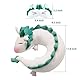AIHANCH Anime Nackenkissen Drache White Dragon Plüschtier Kinder Reise Nackenkissen, Cute Kawaii Drachen Kuscheltier für Weihnachten Geburtstagsgeschenk
