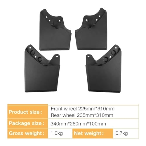 Guardabarros para Citroën C5 2010-2016 ideales para mantener tu coche limpio en días de lluvia 6