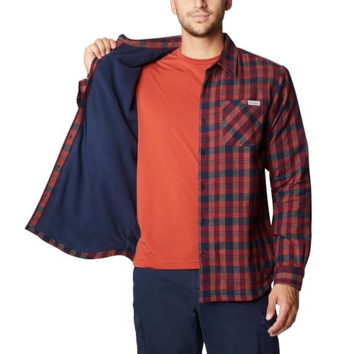 Image of Columbia Cornell Woods Fleece Lined Shirt Jacket