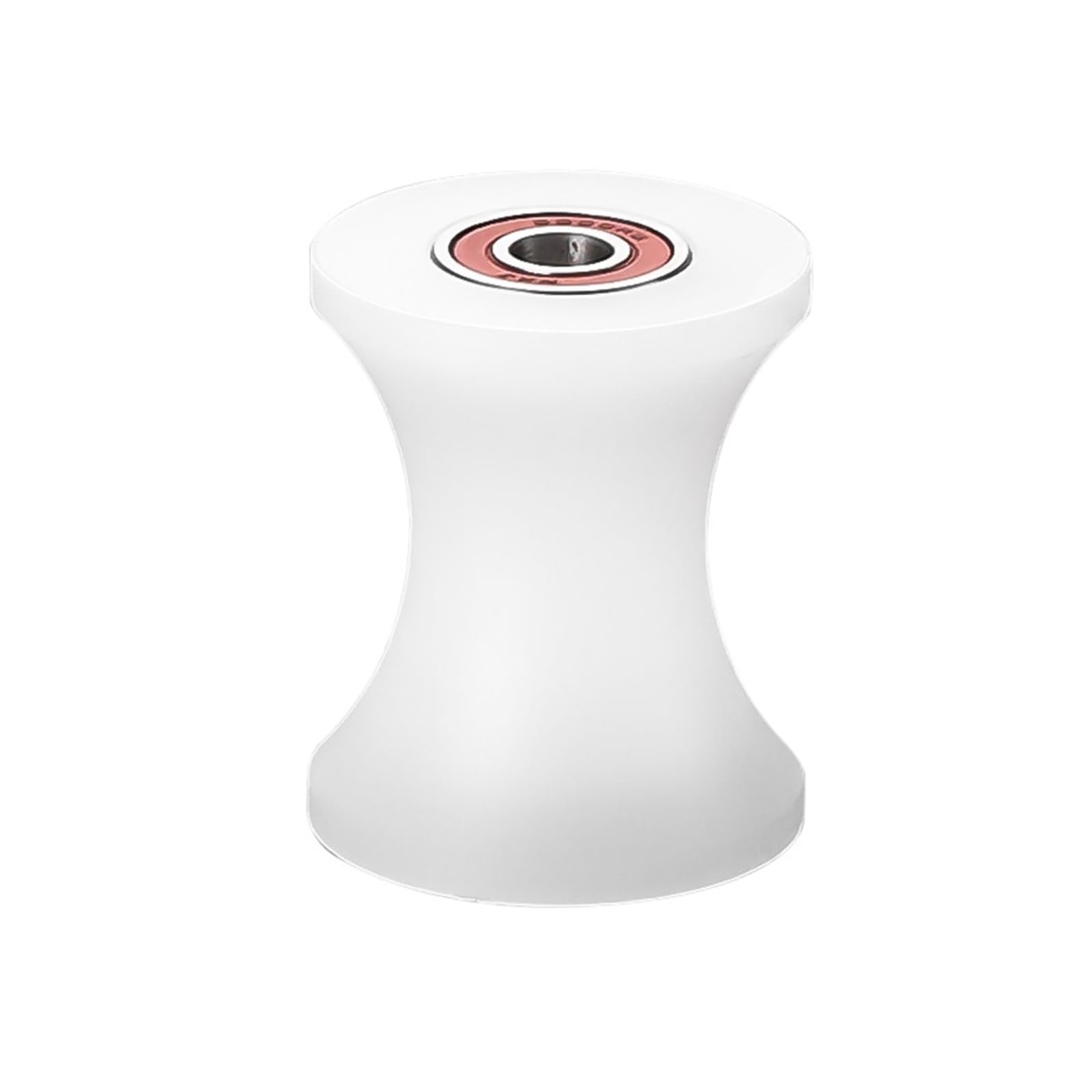 Rullo con cuscinetto a sfere con scanalatura a U, 6-12 x 25-60 x 25-120 mm Ruota guida puleggia in nylon, Sostituzione ruota cingolo, Confezione da 1(12 * 60 * 120(Groove width 100mm))