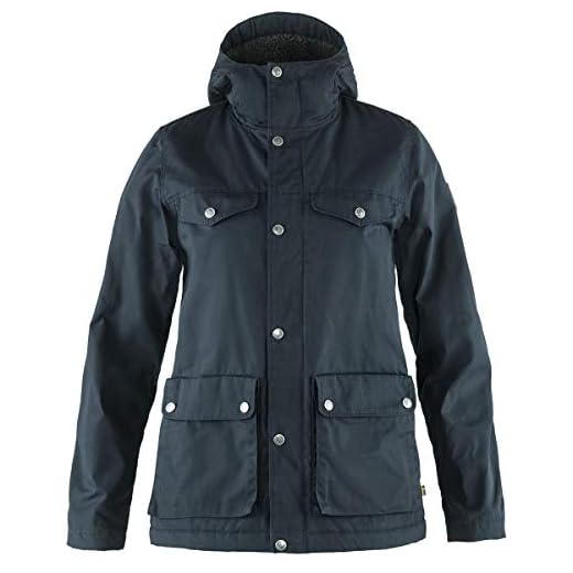 Fjallraven kvinnors grönland vinterjacka W sport BLÅ XS