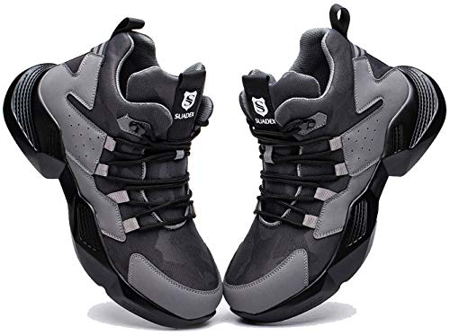 SUADEX Veiligheidsschoenen Heren Werkschoenen Lichtgewicht Safety Shoes - Image 6