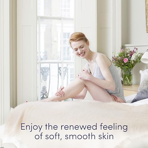 Dove Calming Caring Bath Bath Soak with ¼ moisturising cream, shea butter & warm vanilla for an indulgent bubble bath 450 ml - Image 3