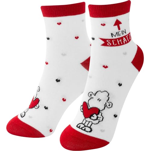 Sheepworld Zaubersocken mit Motiv 'Schatz' |...