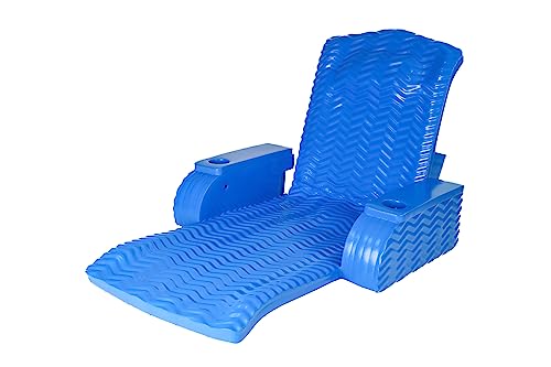 Cococabana Paradise Foam Pool Chair | 2023 Model - Bigger & Better Than Before | Luxury Adult & Kids Foam Chair (Pacific Blue)