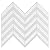 Avant Decor | Peel and Stick Kitchen Backsplash Tiles | Stone Composite Chevron | Stick On Wall Tiles | Easy DIY Installation | 5” x 5” | Sample Tile