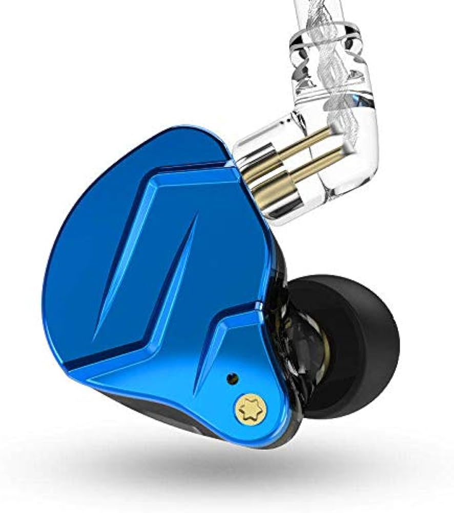 KZ Fone de ouvido ZSN Pro X 1DD+1BA Dynamic Drive Balanced