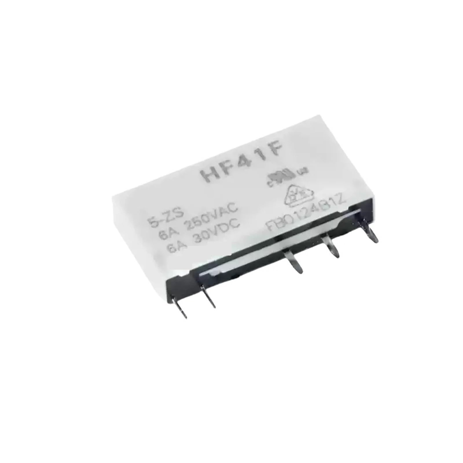 K66SIYV5KY 10PCS relay HF41F-24-ZS 5V 12V 24V 5PIN HF41F-5-HS 4PIN 6A HF41F-5-ZST(HF41F-5-HS 4PIN)